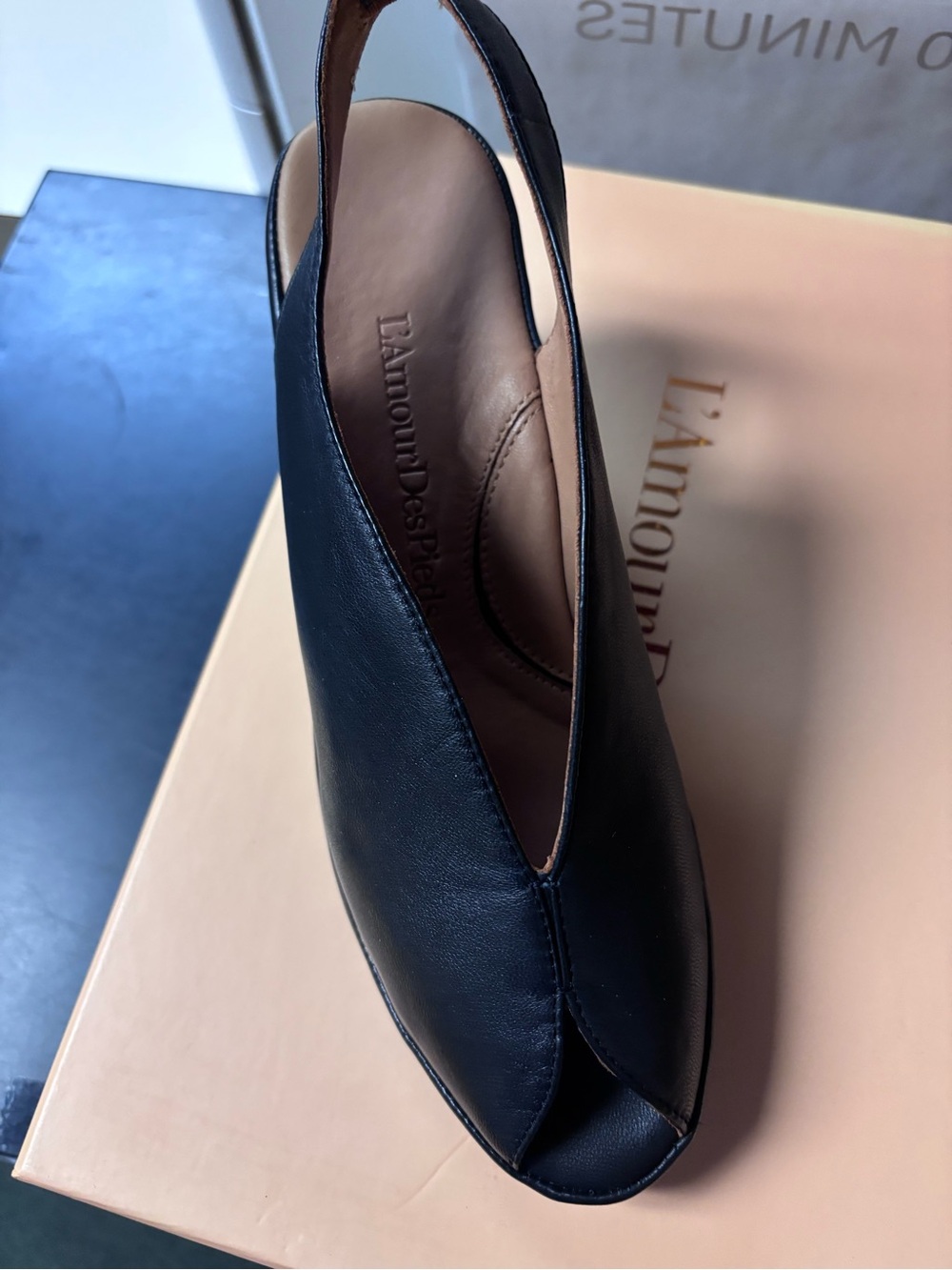 L'AmourDesPieds Black Sheep Espadrille Shoes